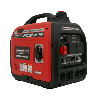 Picture of Powertec PT3200i 3300W/4.2kVA Silenced Inverter Generator