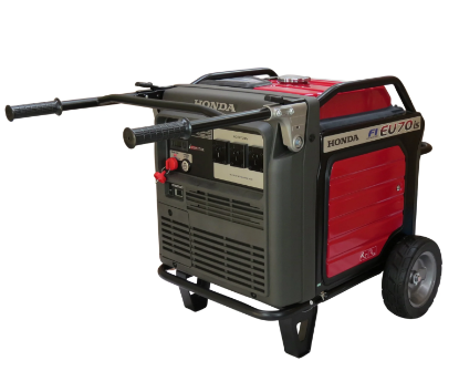 Picture of HONDA EU70is | 7kVA Portable Quiet Inverter/Pure Sine Wave Generator with Electric Start and Wheels