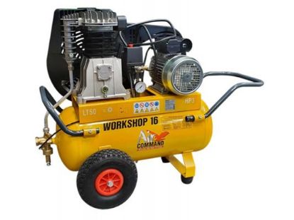 Picture of AIR COMMAND WS16DC Workshop 16 | Dual Control Industrial Single Phase Air Compressor