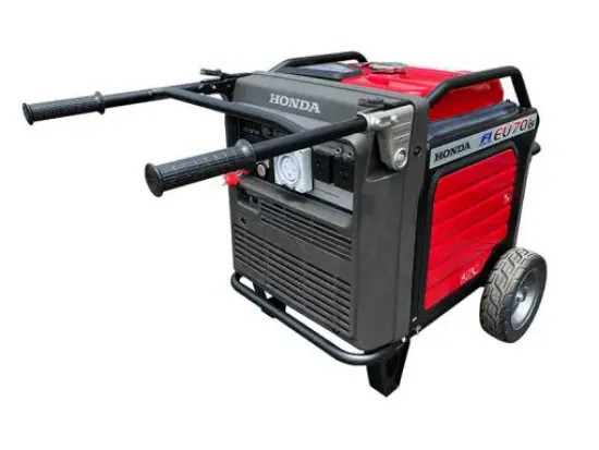 Picture of EX-DEMO HONDA EU70is | 7kVA Portable Quiet Inverter/Pure Sine Wave Generator with Electric Start and Wheels